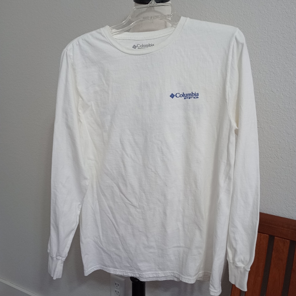 Mens Columbia L/S active tee Sz M
